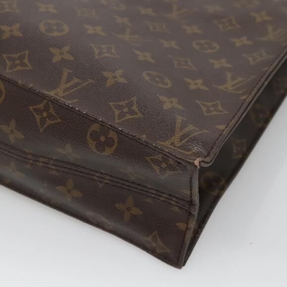 LOUIS VUITTON Monogram Sac Plat Hand Bag M51140 - Picture 15 of 16